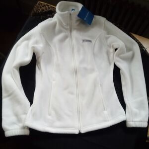 Columbia Women's White Fleece Jacket
